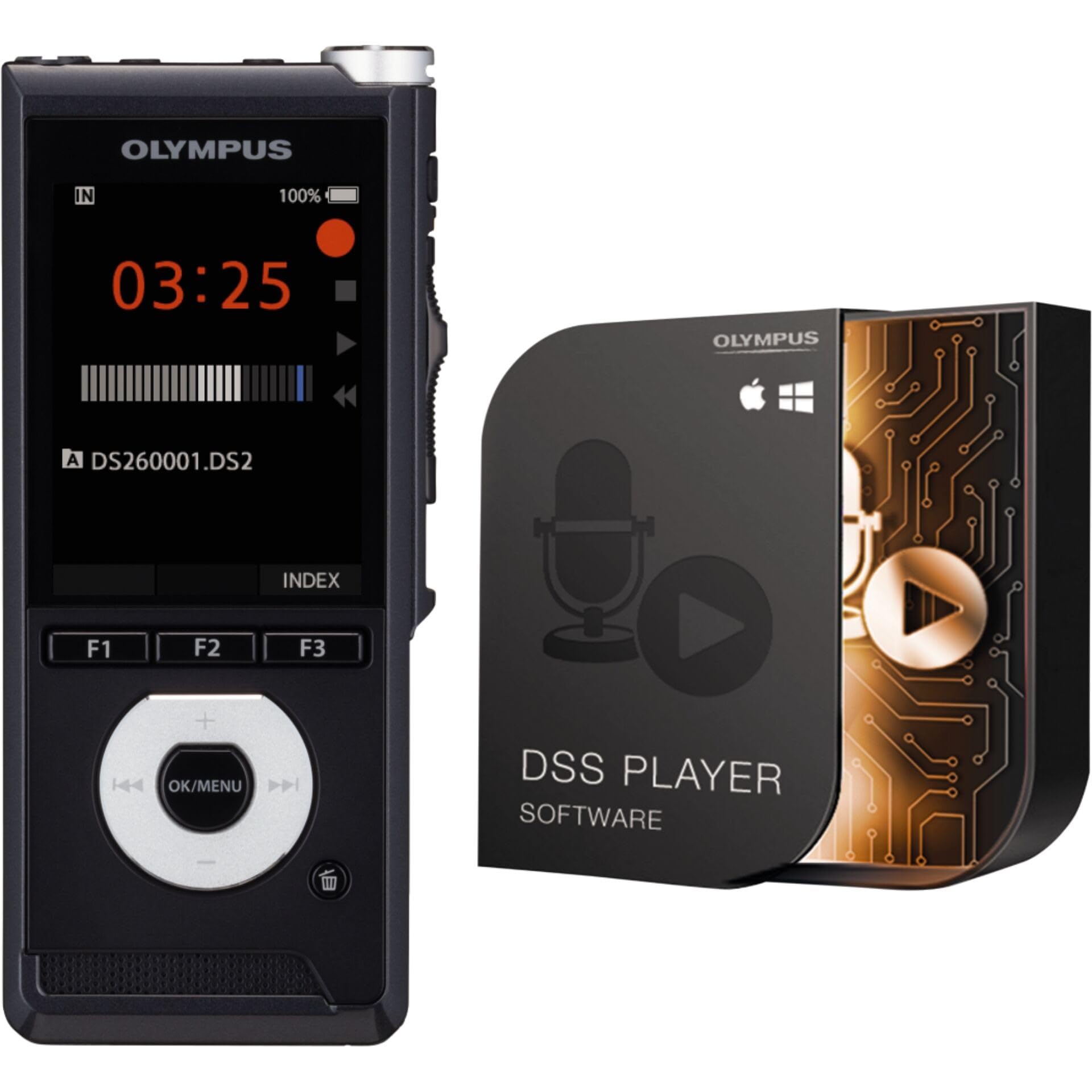 Olympus DS-2700 Digital Dictation Recorder with ODMS R8 Dictation V420370BE000