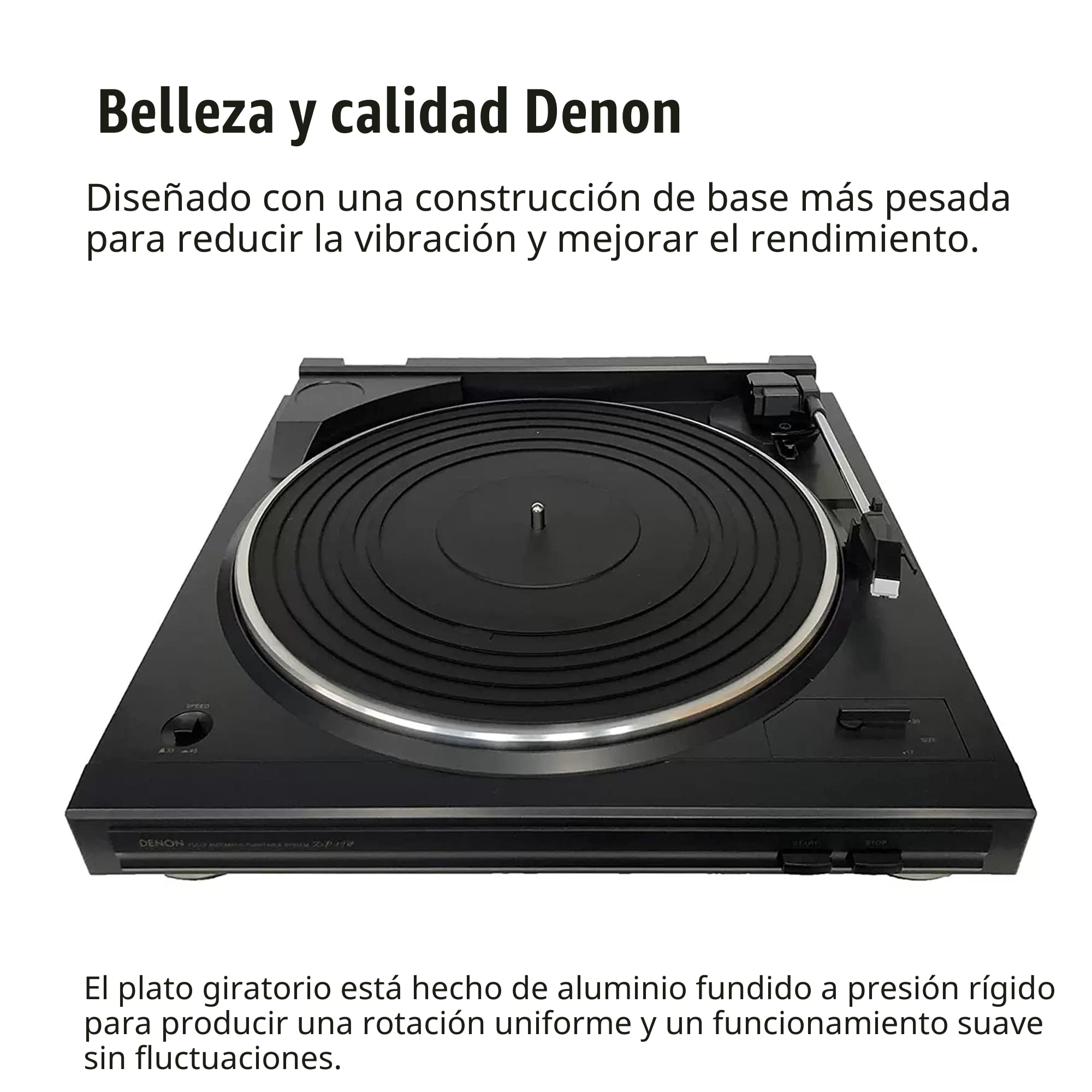 Amazon.com: Denon DP-29F Reproductor de discos completamente