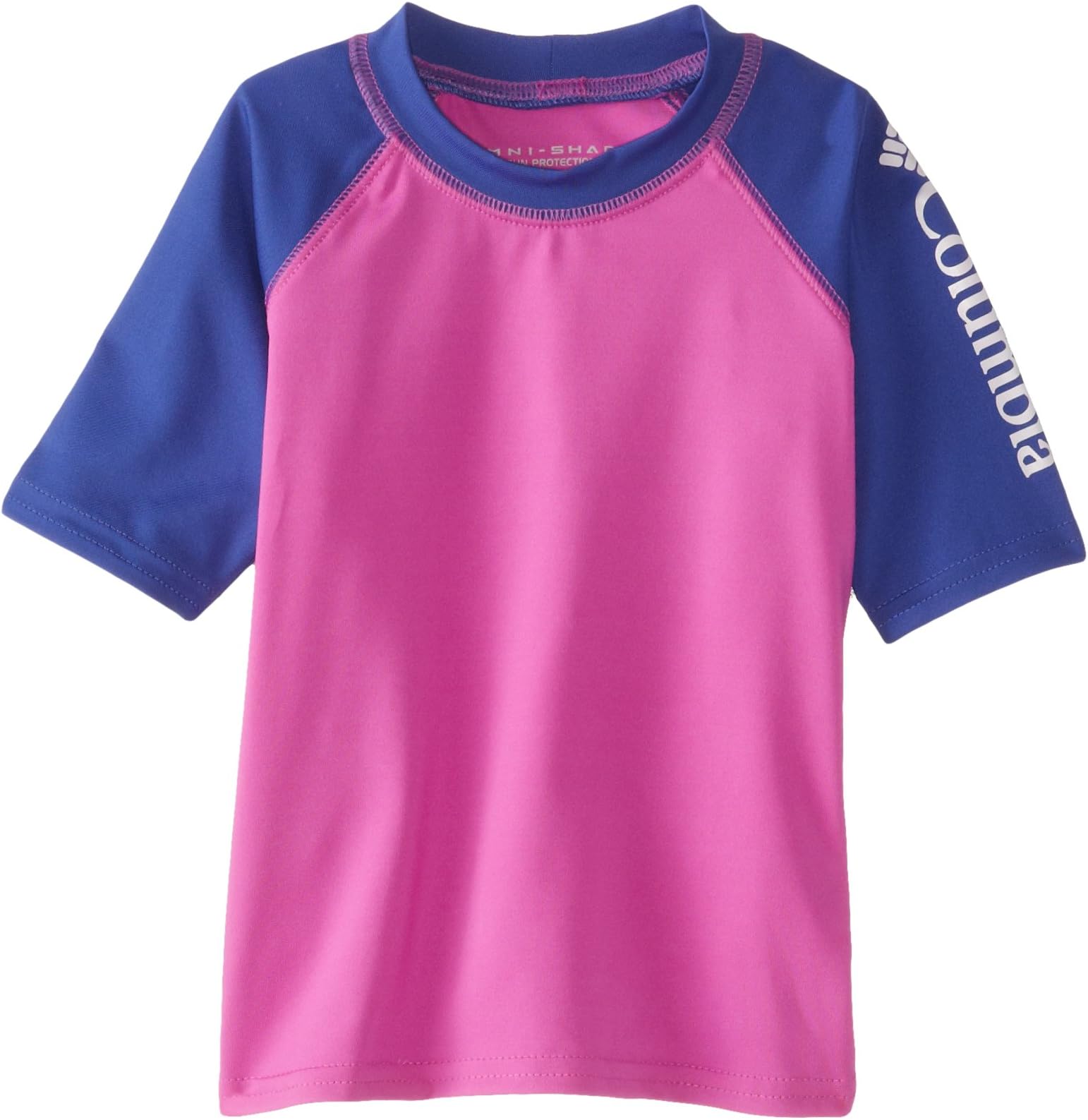 Columbia Little Girls' Toddler Mini Breaker II Short Sleeve Sunguard Top
