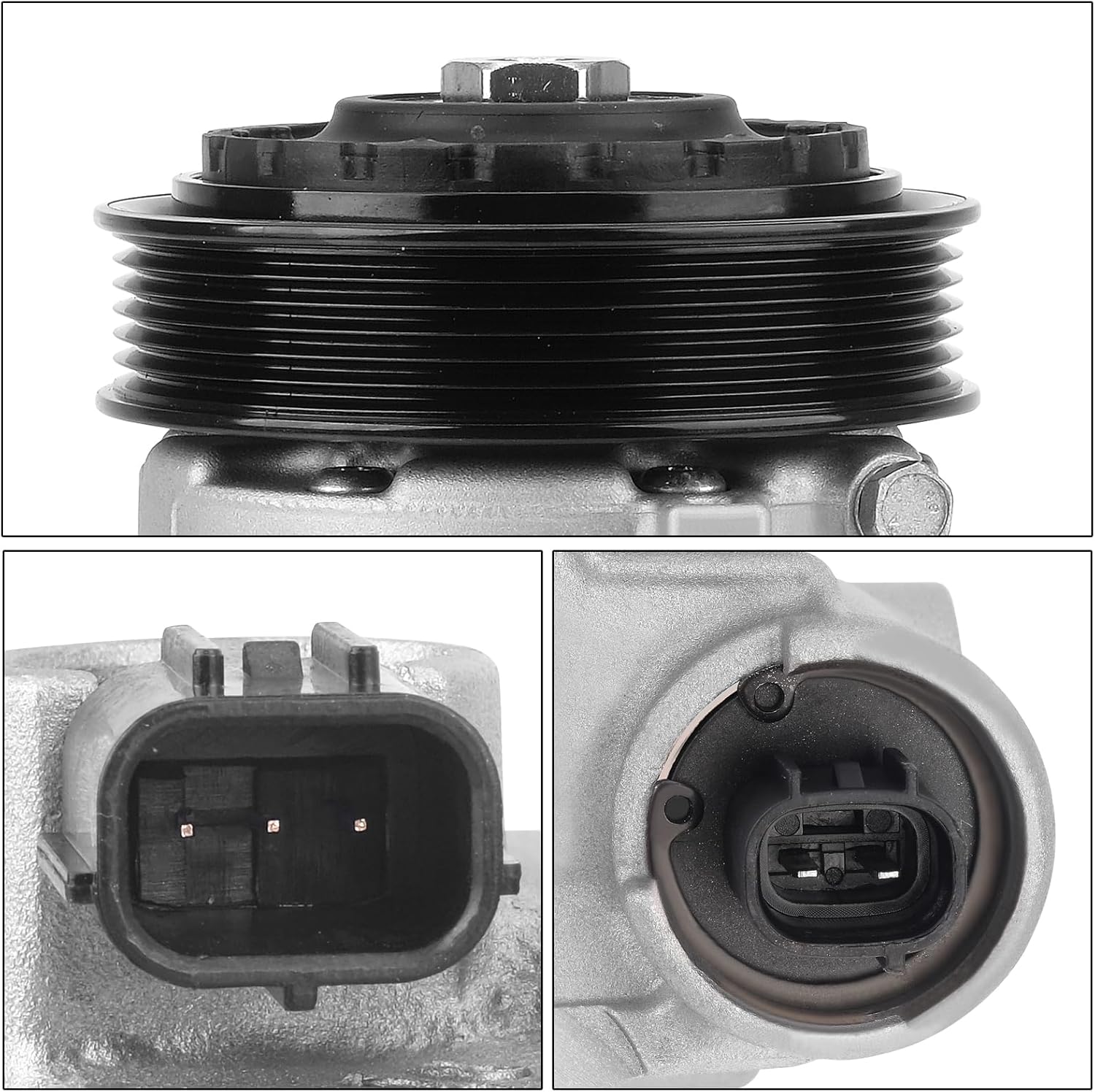 88310-02710 AC Air Conditioner Compressor with Clutch Fit for Toyota Corolla 2011 2012 2013 1.8L 2.4L, Matrix 2013 1.8L Replacement 8831002711,178322