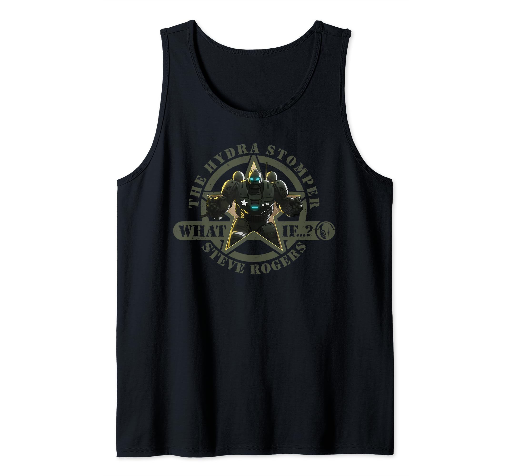Camiseta de tirantes Marvel What If de Steve Rogers Hydra Stomper para verano 2