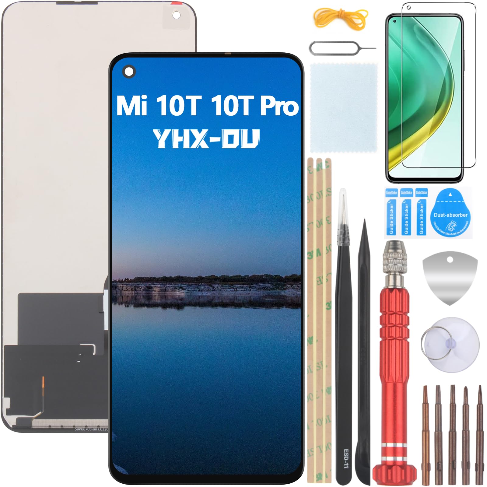 Super Amoled Original Für Xiaomi Mi 10 5g Handy Display Touchscreen Zubehör Teil