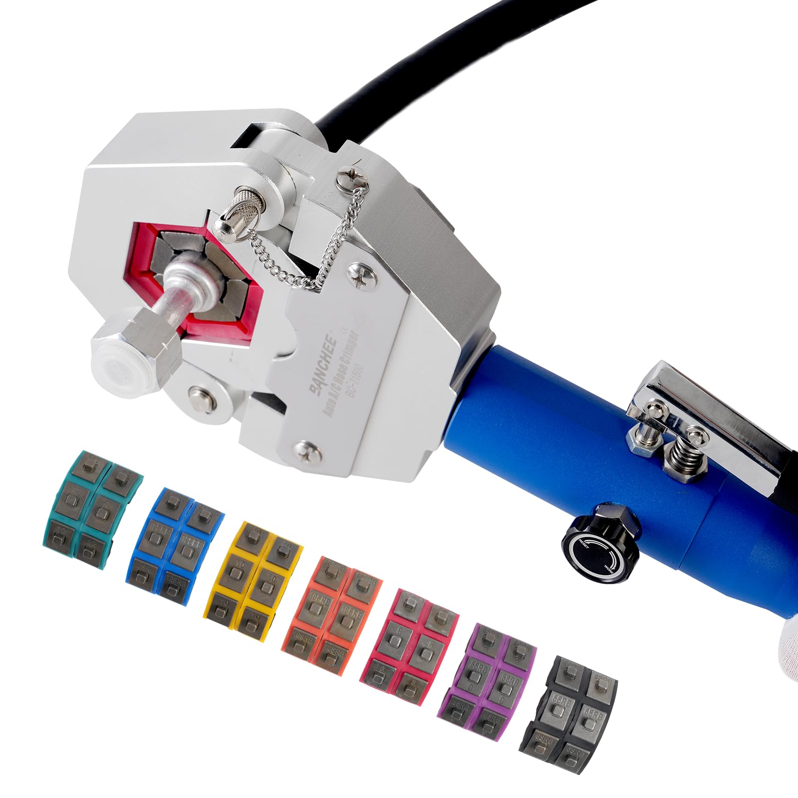 Manual AC Repair Tool IBOSAD Hydraulic AC Hose Crimper Kit - Manual ...