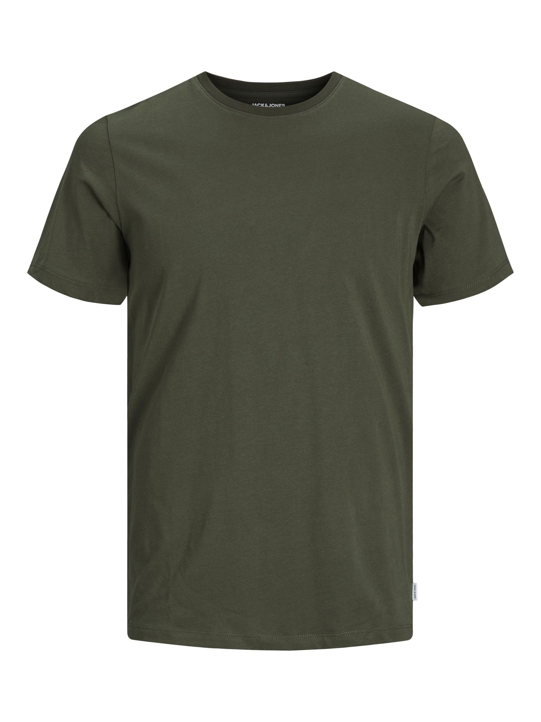 mens JJEORGANIC Basic Tee O-Neck T-Shirt (pack of 1)