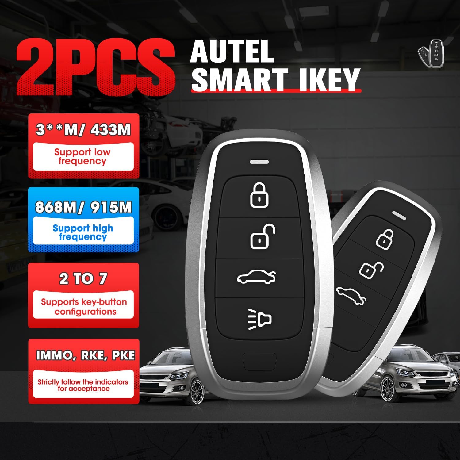 Autel Diagnostic Auto MaxiIM KM100 (X) Outil Programmation Clés
