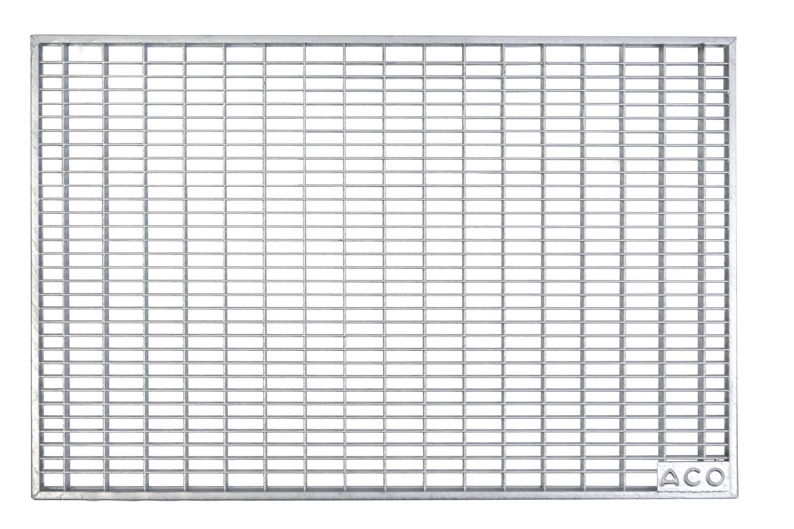ACO 60x40x2cm Maschenrost 30/10 Gitterrost Eingangsrost Normrost Abstreifer Rost verzinkt