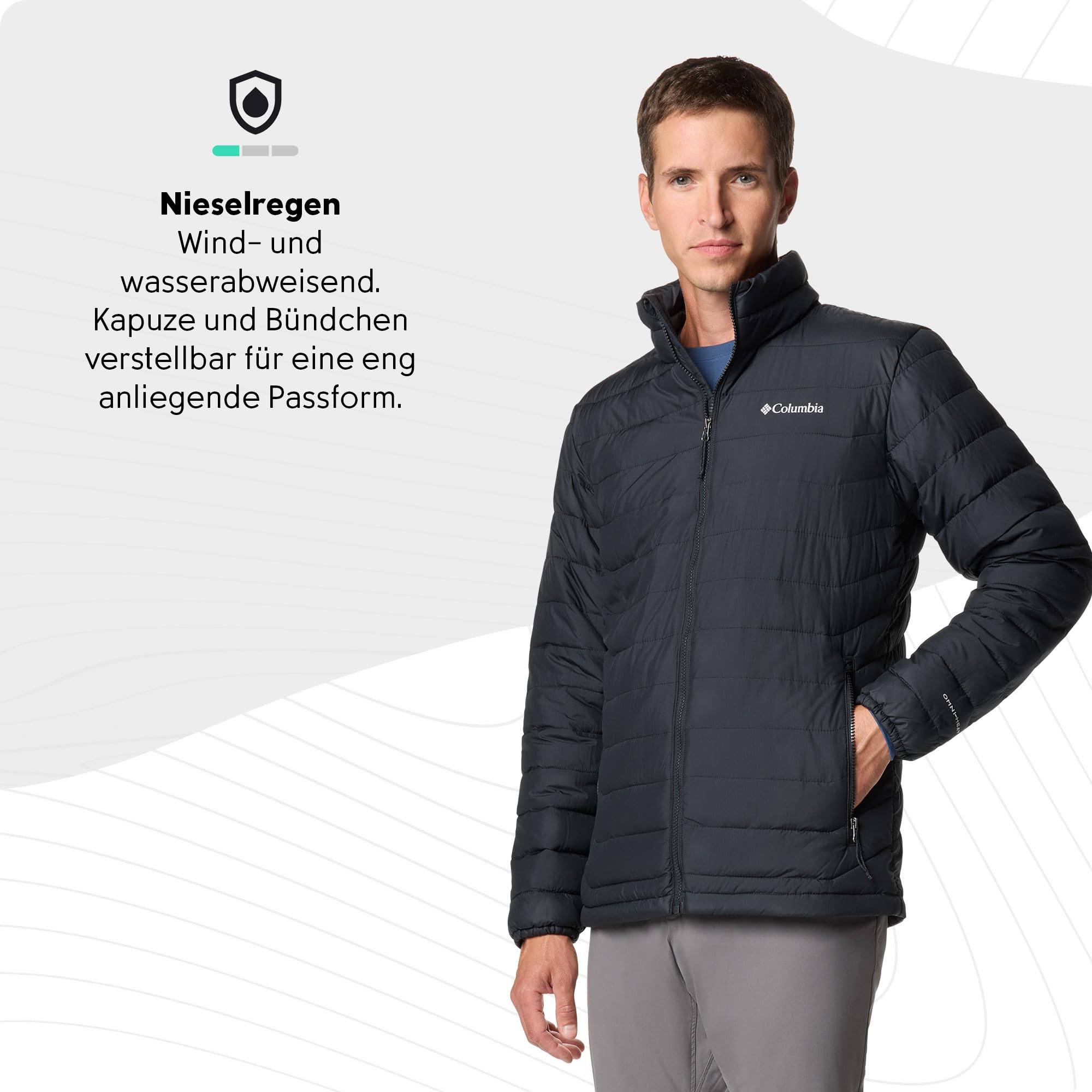 Columbia Powder Lite II Jacket, Steppjacke für Herren