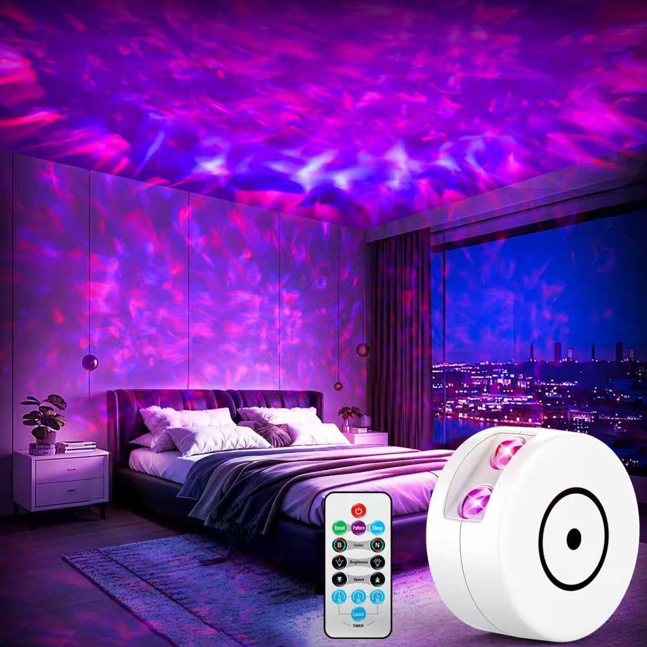 Galaxy Projector for Bedroom, Galaxy Light Projector with 41 Lighting Modes, Starry Nebula Ceiling Night Light with Timer and Remote, Room Decor, for Christmas, Birthdays