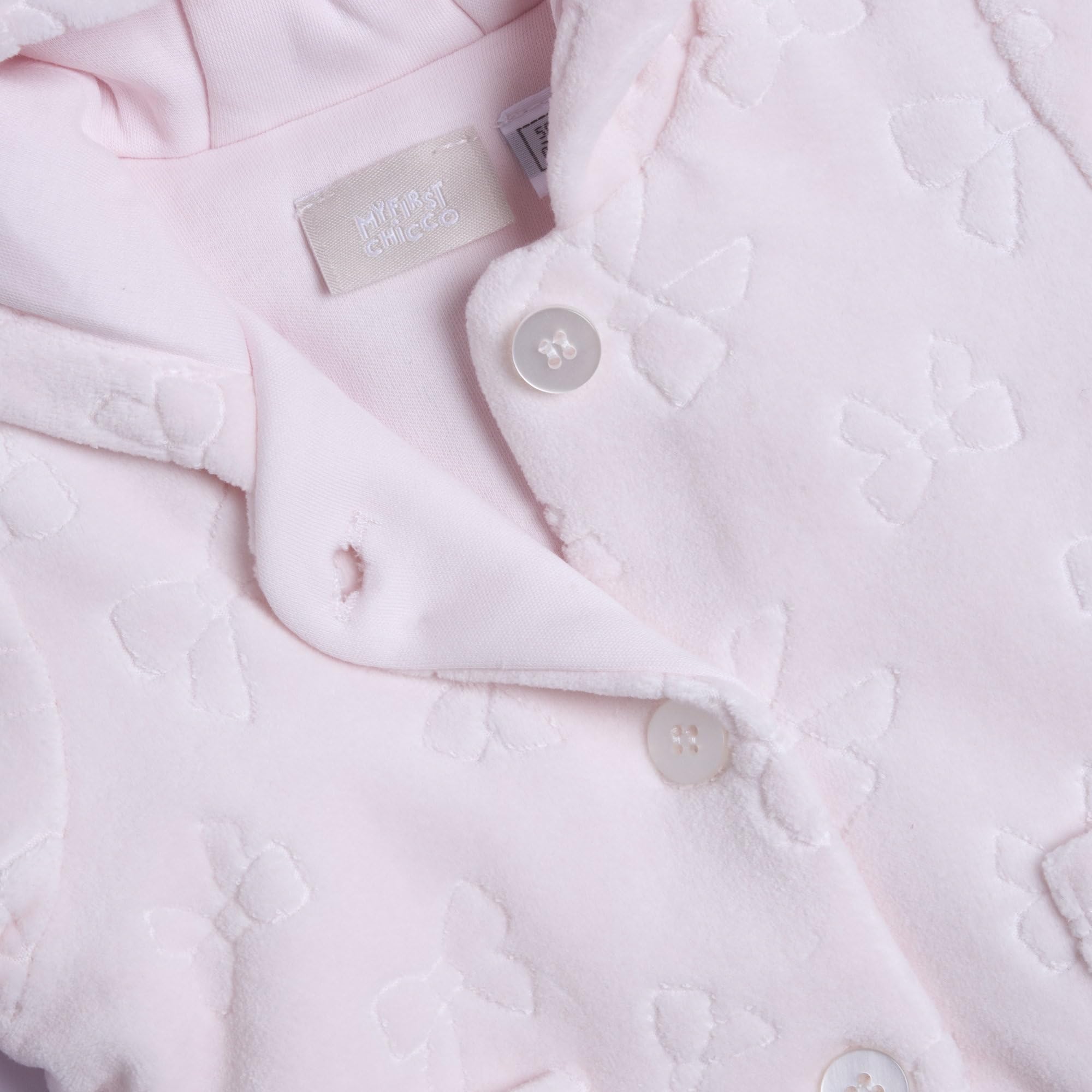 Chicco Chaqueta de Tejido Suave Y Cálido Con Capucha Abrigo parka Unisex bebé
