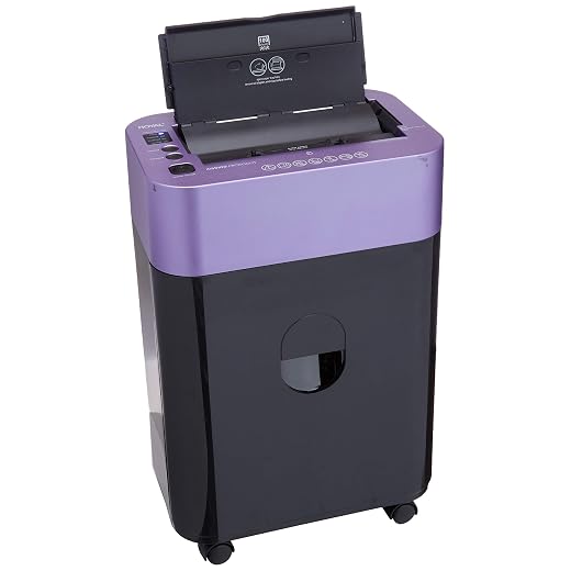 Royal 89332W AQ9100 Autofeed Microcut Shredder (Purple)