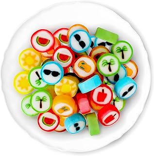 Summer Candy - Hard Candy Bulk 1 lb Bag of Individually Wrapped Small Candy (approx. 116 pcs) Hard Candies Assortment - Great for Office Candy - Summer Party Favors - Cute Birthday Candy for Party