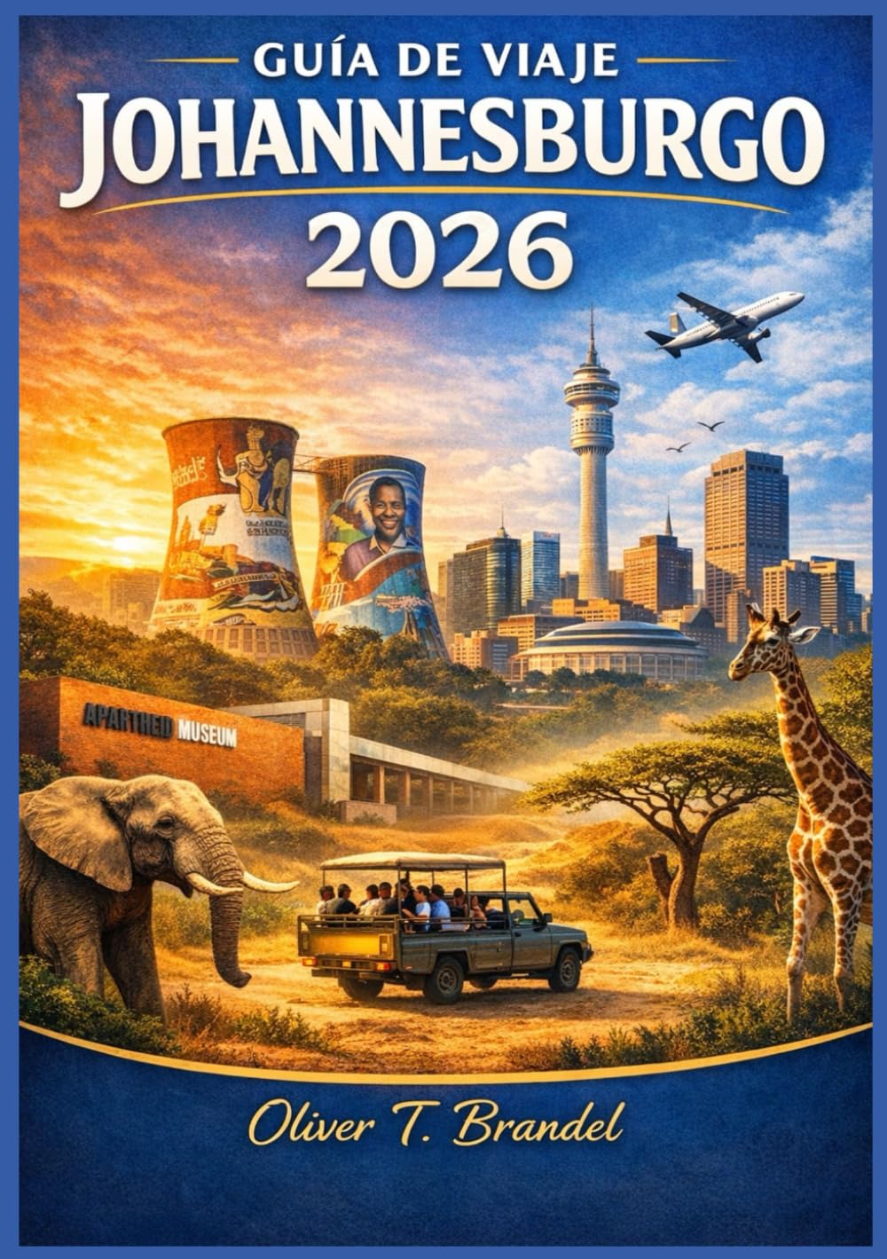 JOHANNESBURGO GUÍA DE VIAJE 2026: Comprender la historia, la gastronomía, la cultura y las aventuras urbanas de Johannesburgo (Guías de navegación mundial de Oliver T. Brandel)