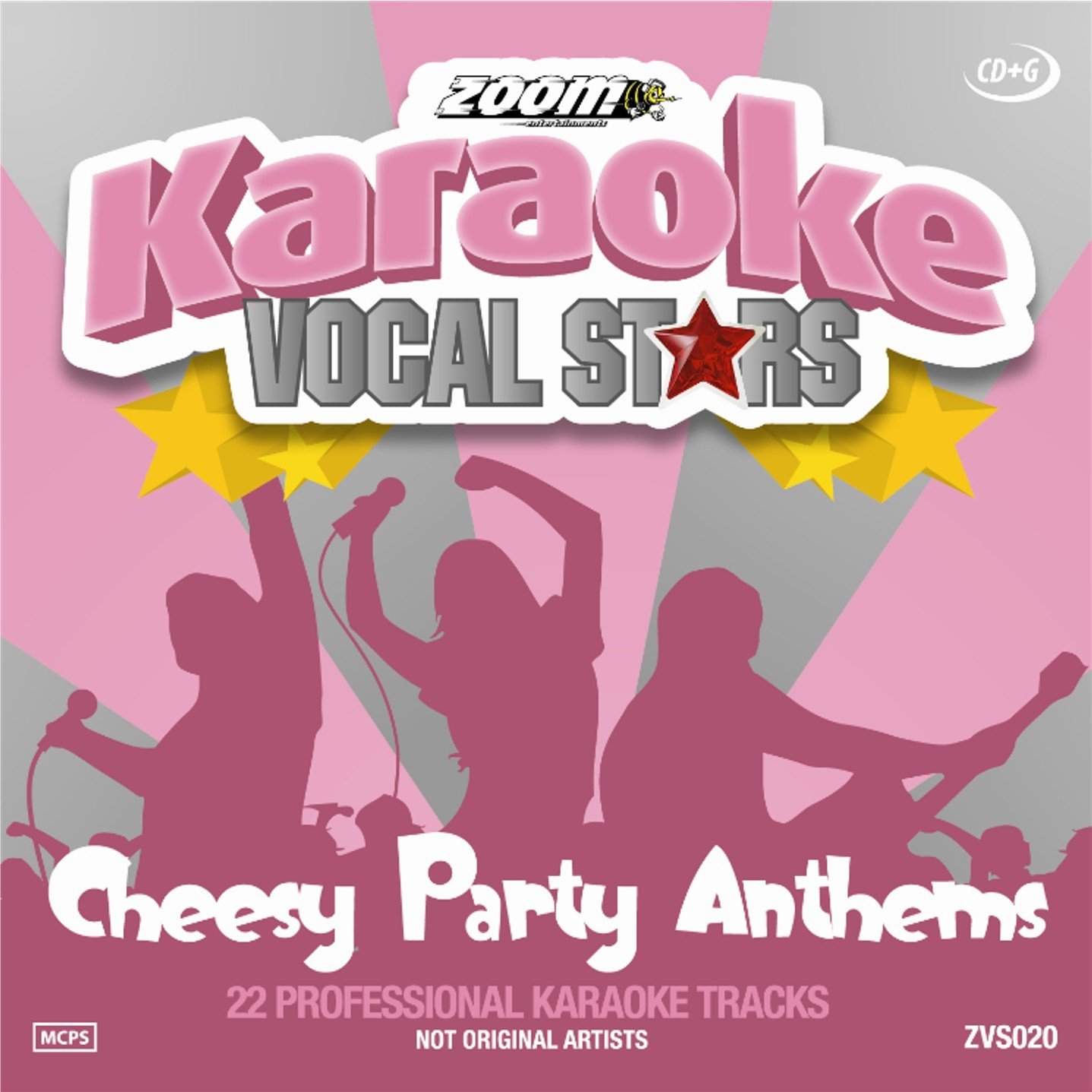 Zoom Karaoke Zoom Karaoke CD+G Cheesy Party Anthems Vocal Stars Karaoke Series 20 [Card