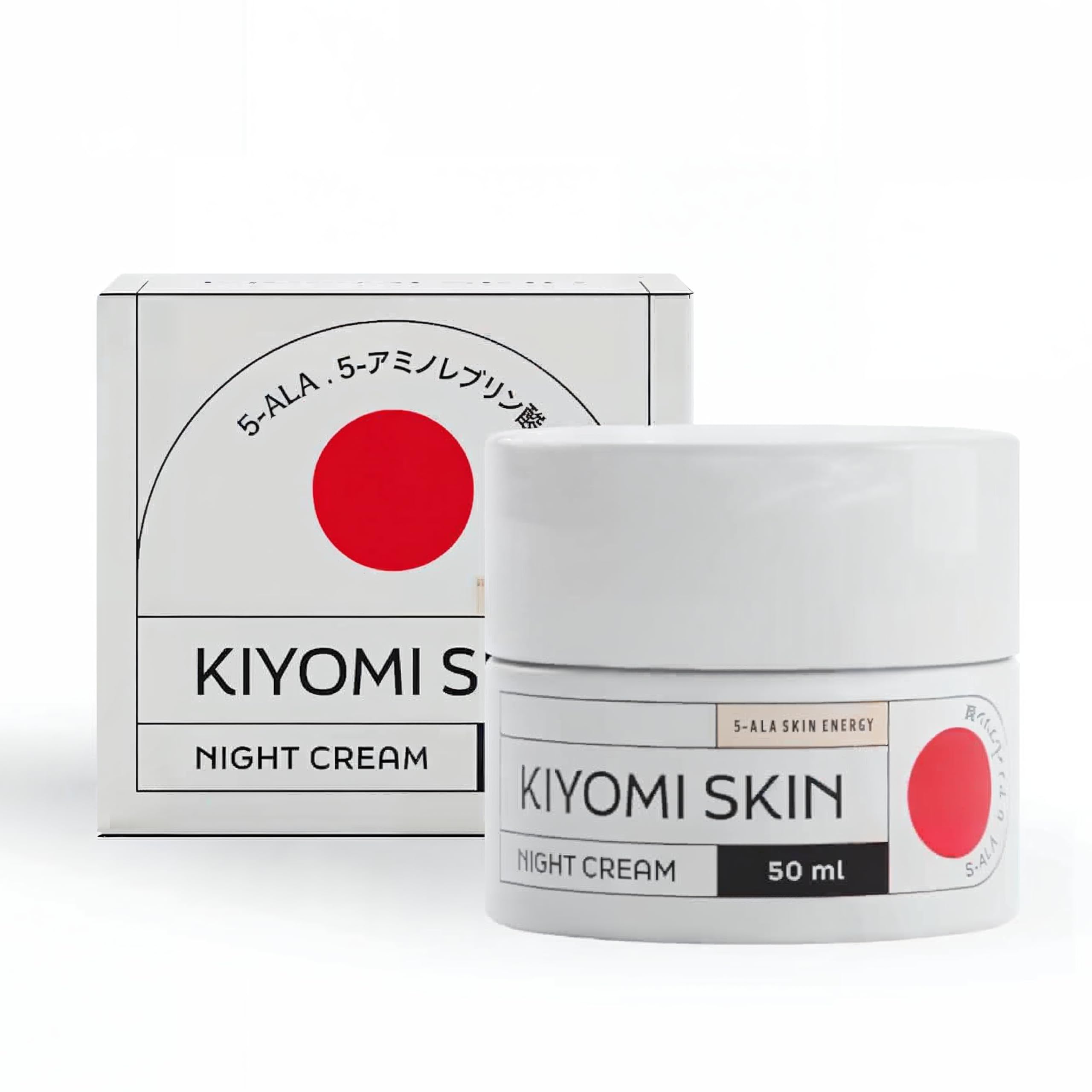 Amazon.com: Kiyomi Skin Night Cream with 5-ALA, Hyaluronic Acid