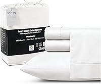 Vista 30 de Juego de sábanas 100% de algodón egipcio, tamaño Queen, juego de sábanas de bolsillo profundo, sábanas de algodón de 800 hilos, naturalmente