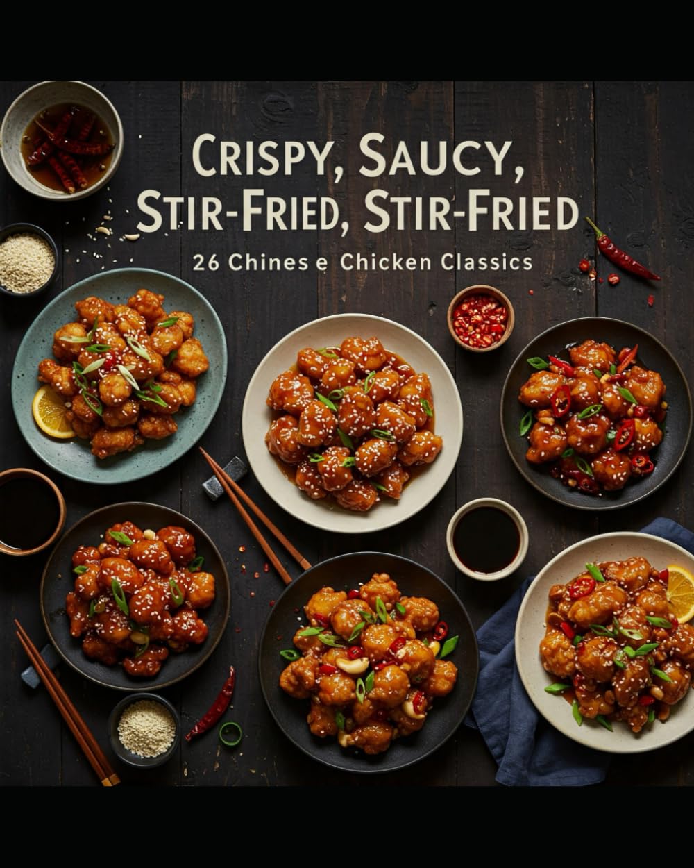Crispy, Saucy, Stir-Fried 26 Chinese Chicken Classics: Simple, Bold, and Irresistible Chinese Chicken Recipes