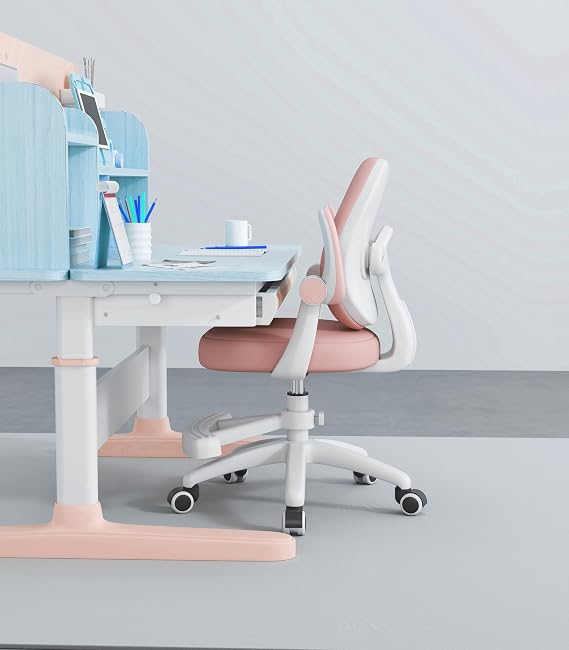 ErgoKids Puffy Çocuk Çalışma Sandalyesi (PEMBE)