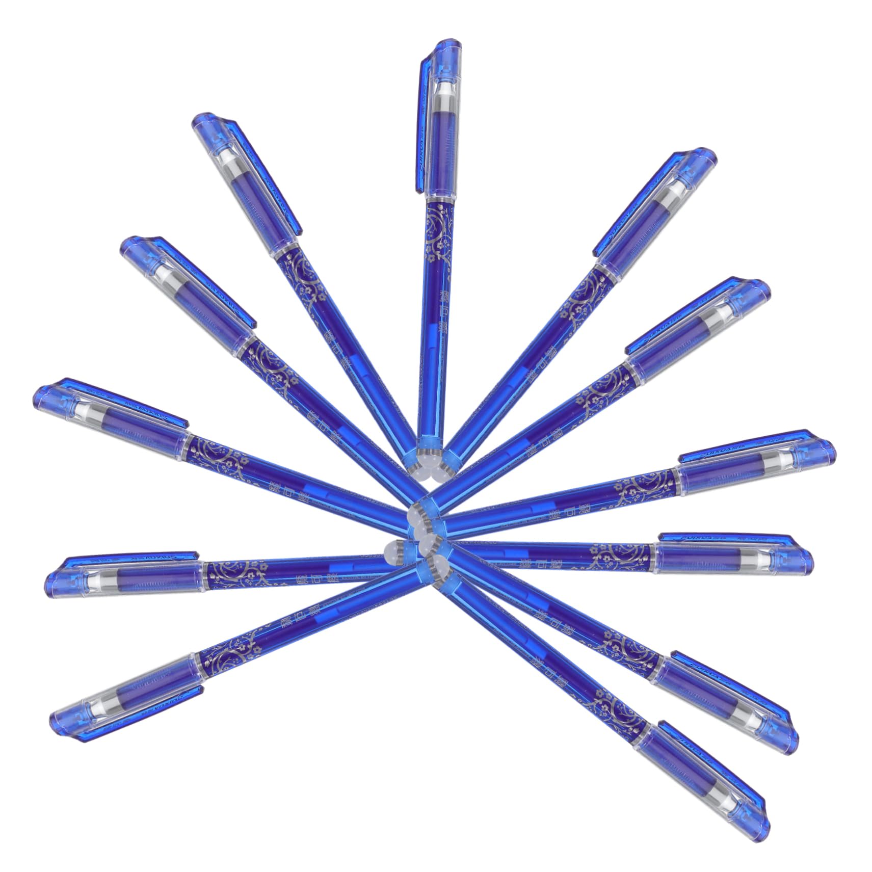 Tofficu 36pièces Effaçables à Encre Bleue Pour Étudiants Écriture Et Réécriture Facile Fournitures Scolaires