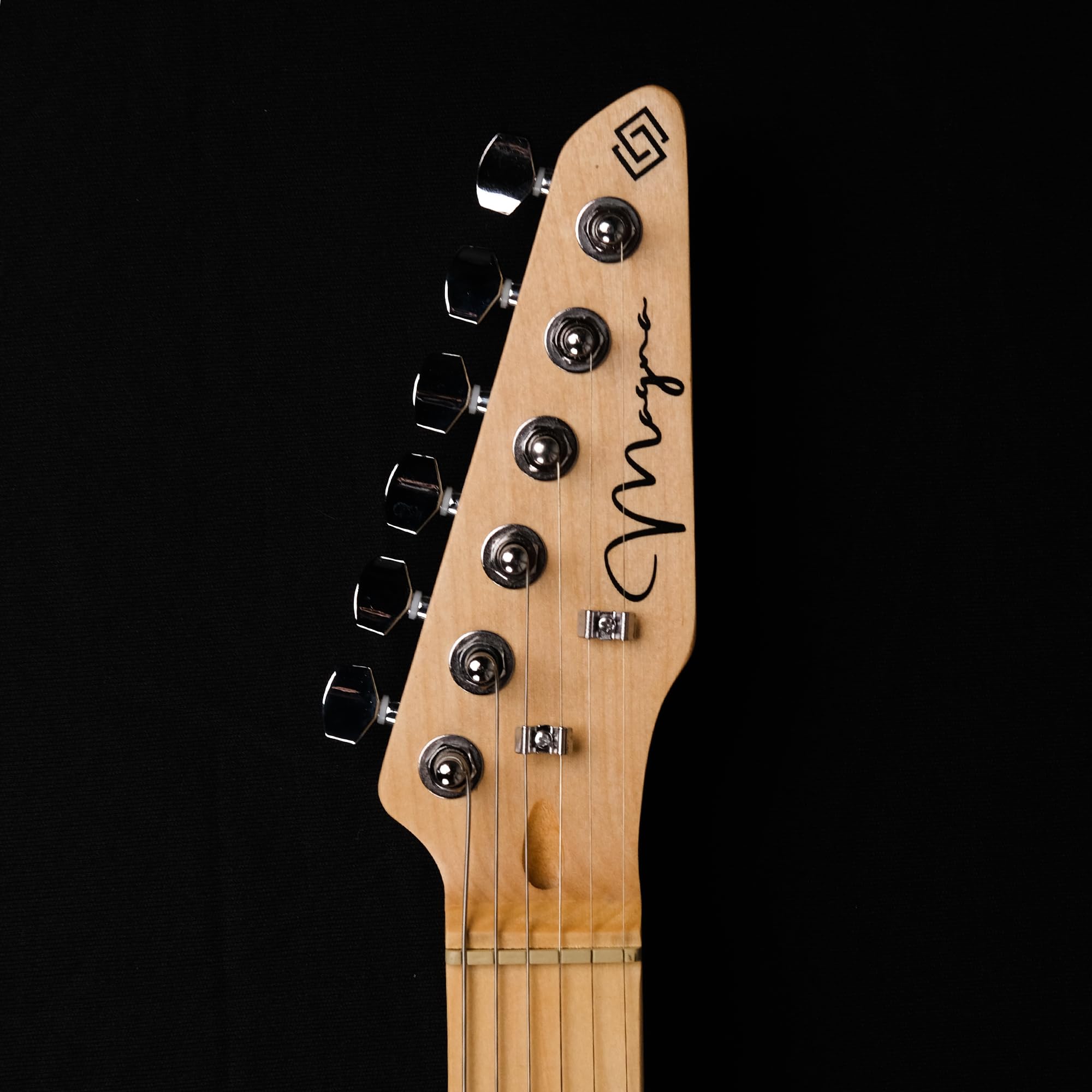 Strydom Magna ST20M Electric Guitar – Lake Placid Blue | Maple Neck & Fretboard | HSS Pickup Setup | 22 Frets | Chrome Hardware | Gig Bag Included - Image 8 thumbnail