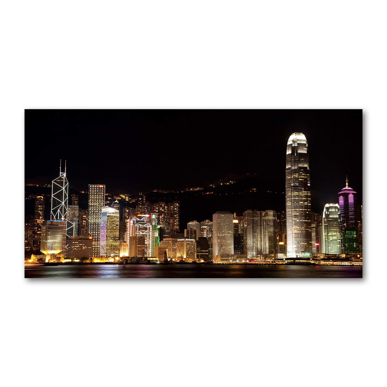 Tableau en verre acrylique Tulup Hong Kong design premium 140x70
