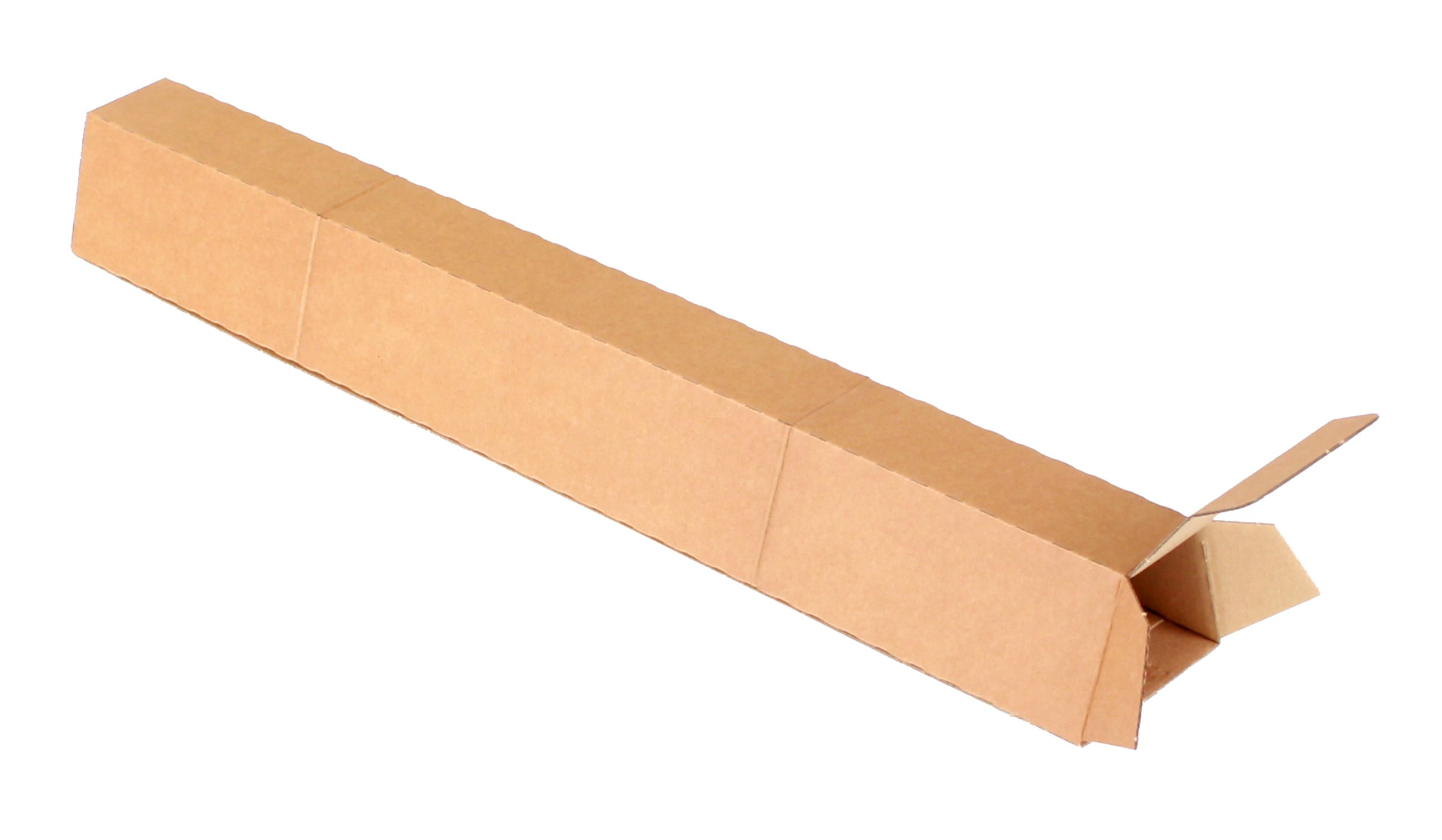 Trapez-Versandverpackung Premium Extra PP T00.05 aus doppelter Wellpappe, DIN A1+, 705 x 105/55 x 75 mm, 20-er Pack, braun