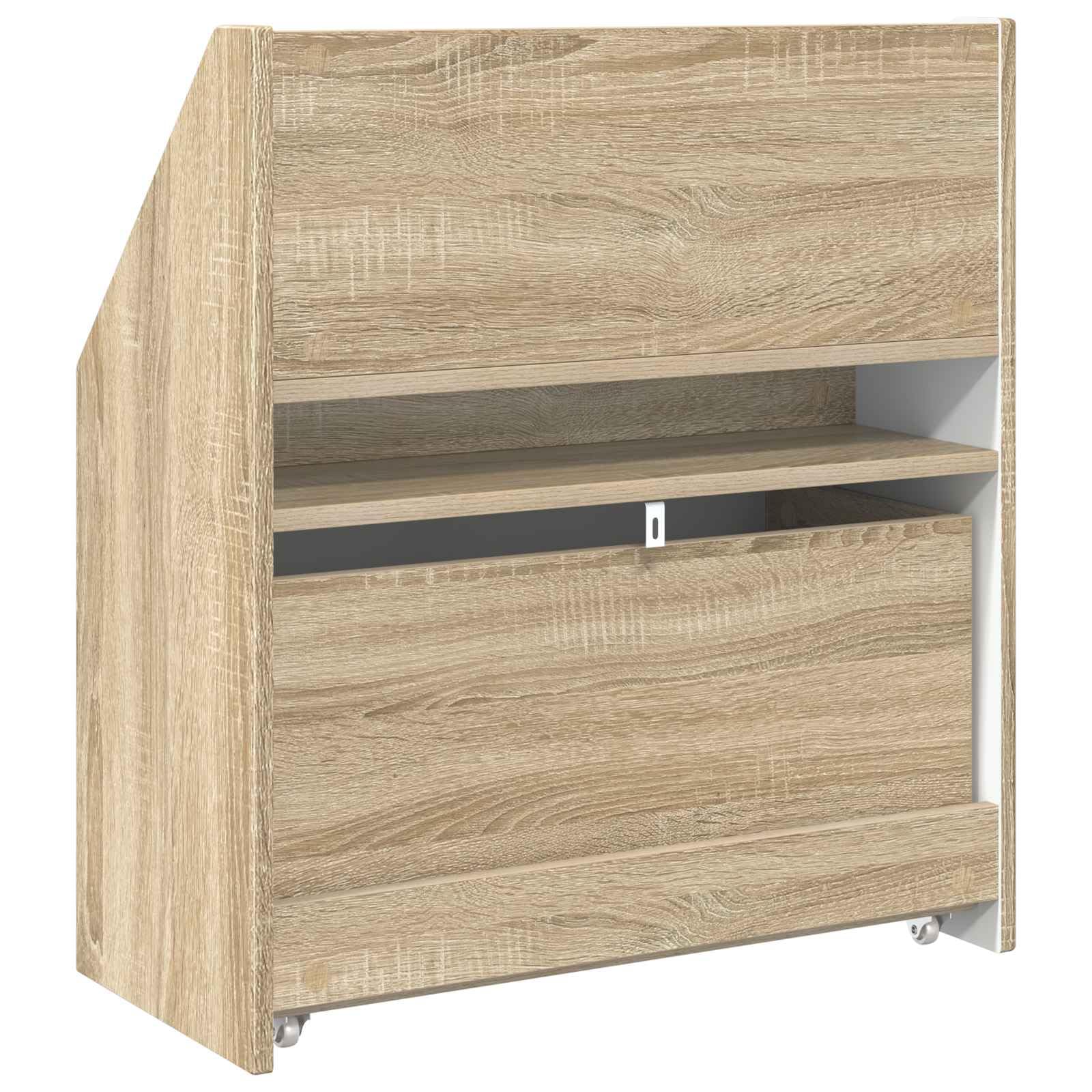 Libreria Sonoma per bambini, 69 cm, legno composito