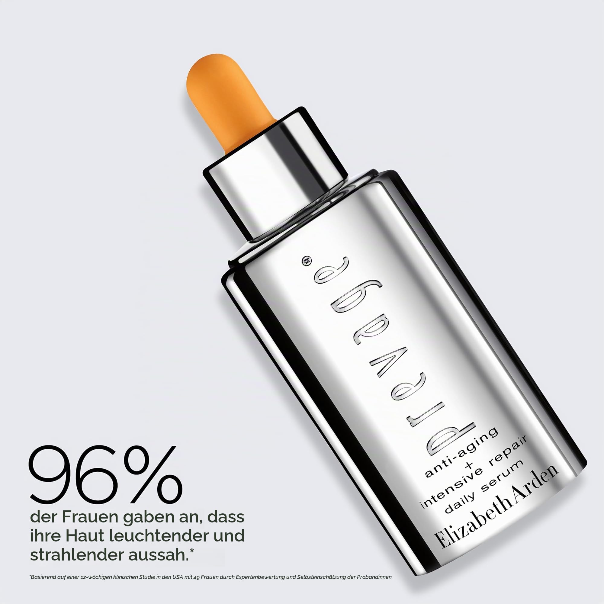 Elizabeth Arden Prevage Anti-Aging – Intensive Repair Daily Serum, 30 ml, Gesichtsserum gegen umweltbedingte Hautalterung, unterstützt Kollagenbildung & mindert Altersflecken, hautliftend | Anti-Aging-Gesichtsserum mit Idebenon, das hilft, das Aussehen vo