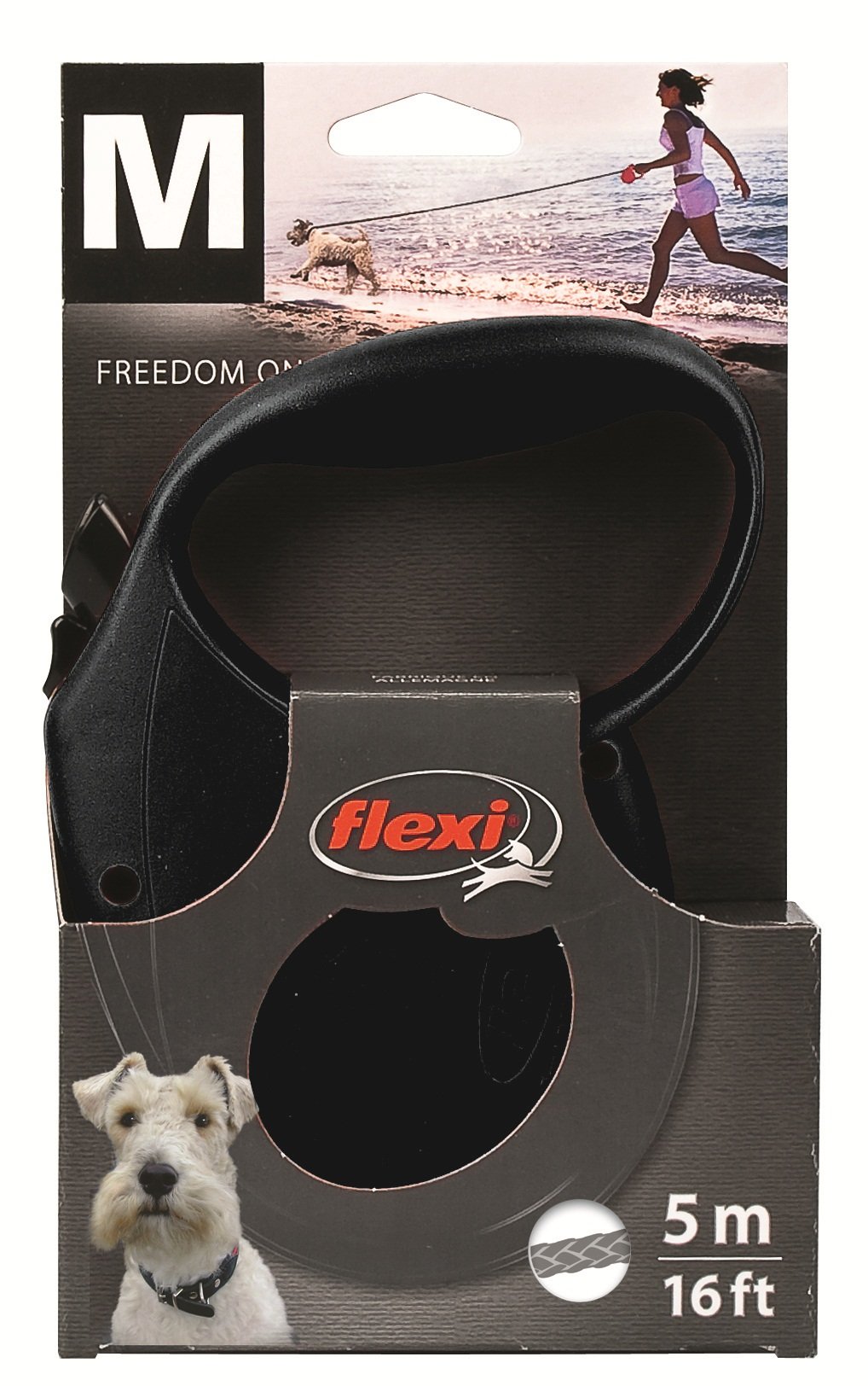 FLEXIStandard M Cord 5 m, Black