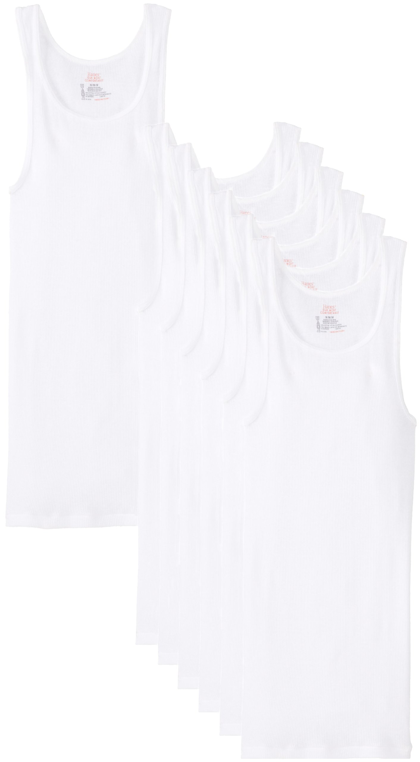 Men's 7990w7 7-Pack FreshIQ Tank