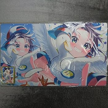 サンパン　ホロライブ　スリーブ　プレイマット　新作　大空スバル β1 ホロライブ オシャレ&ウインク 大空スバル スリーブ&プレイ