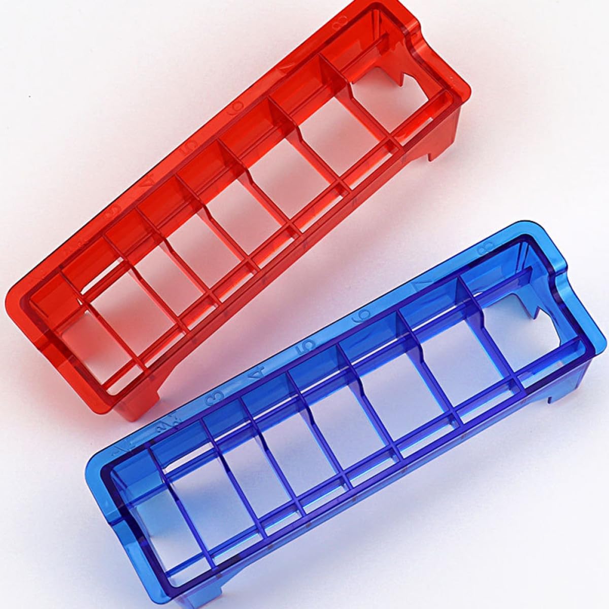 Clipper Guard Organizer Box Guide Comb Storage Universal Clipper Limiter Comb Holder for Barber Tool Storage Hair Cutting Accessory Style