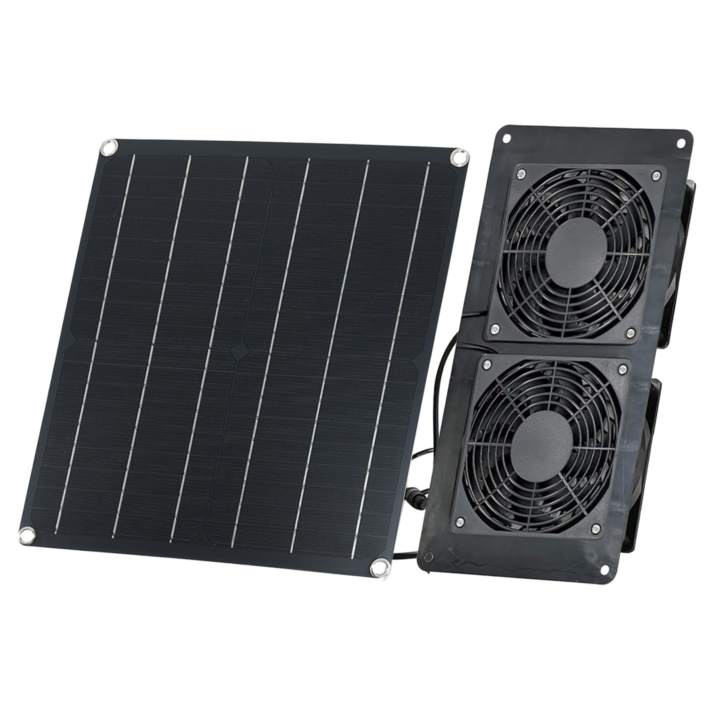 Ventilateur à énergie solaire évacuer humidité et chaleur abri