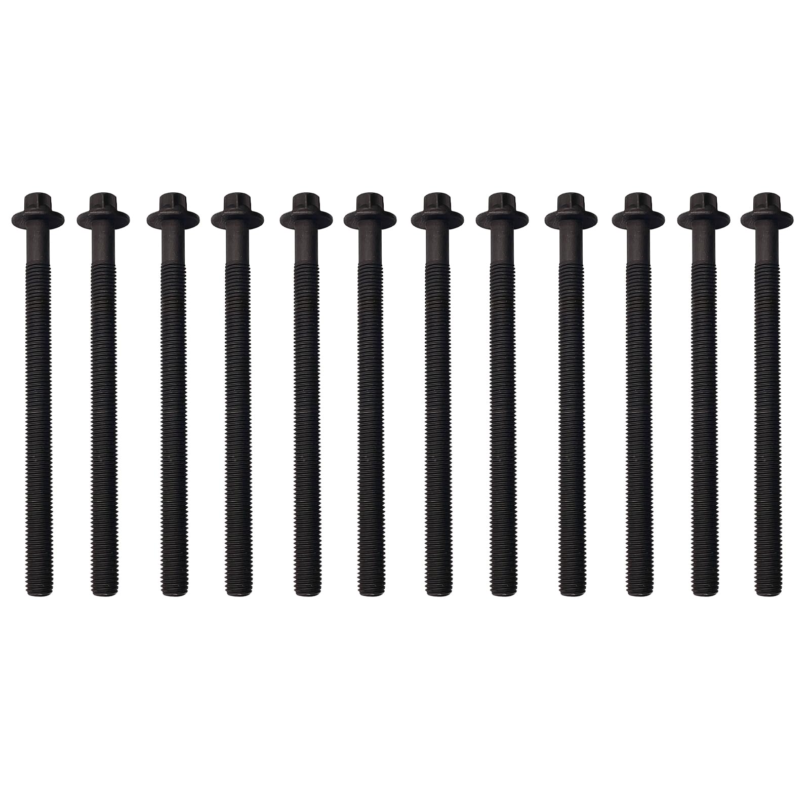 ES72474 Engine Cylinder Head Bolt Set, Suitable for 2011-2016 Chevrolet Cruze Sonic Trax Volt 1.4L Replaces # ES72474 (12 Pieces)