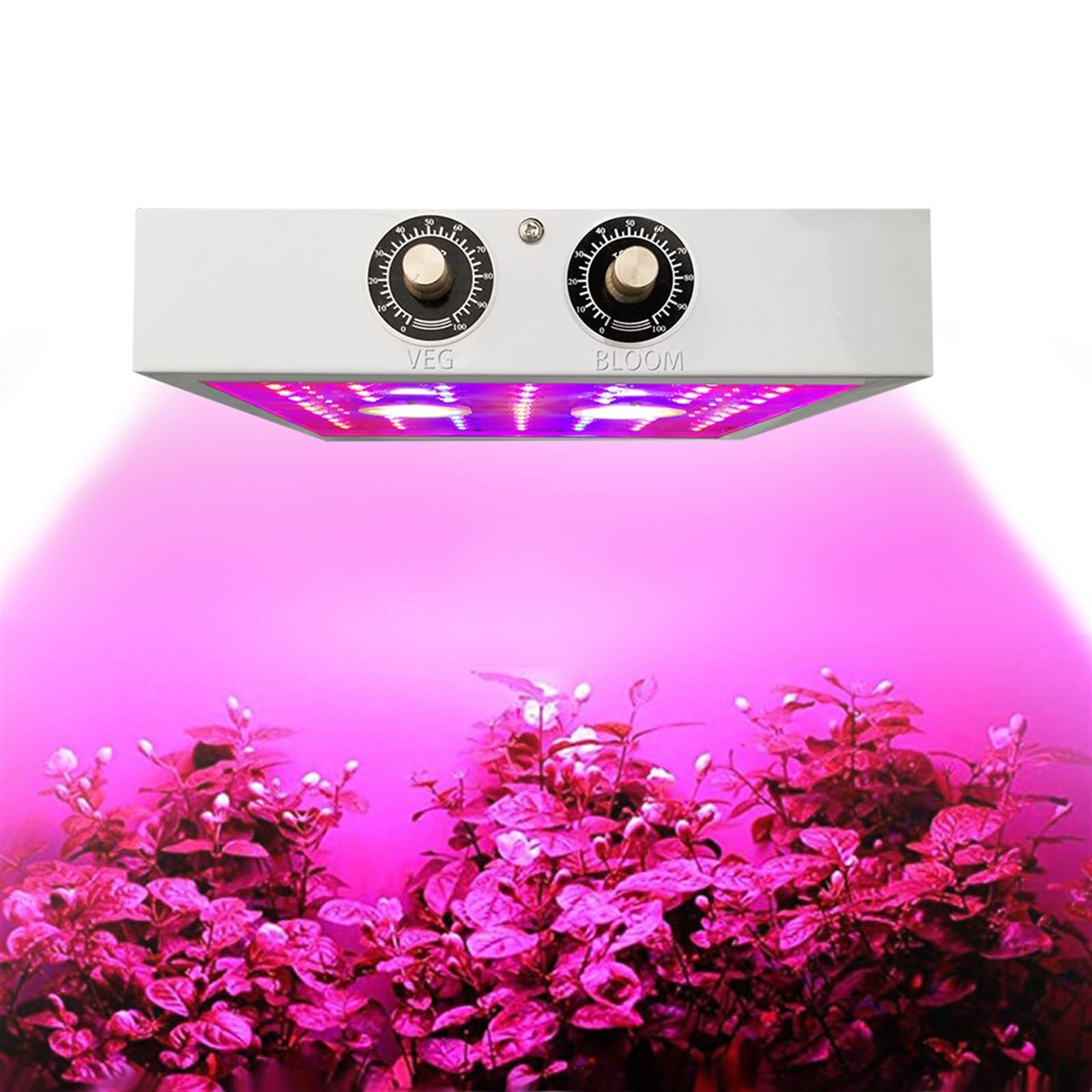 Lámpara de cultivo, Luces LED de cultivo de 1000 W for plantas de interior, espectro completo for plantas de interior, luz de floración de vegetales for invernadero, lámpara de cultivo hidropónico