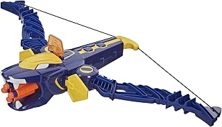 Power Rangers Beast Morphers Beast-X King Mega Bow Toy, Nerf Dart Firing Action, Inspired TV Series, for Boys 8 and Up