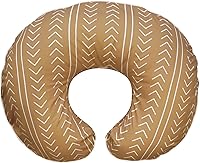 Vista 7 de Boppy - Funda de almohada para lactancia, hojas verdes orgánicas, funda única, cubierta deslizable fácil con tela 100% algodón orgánico suave