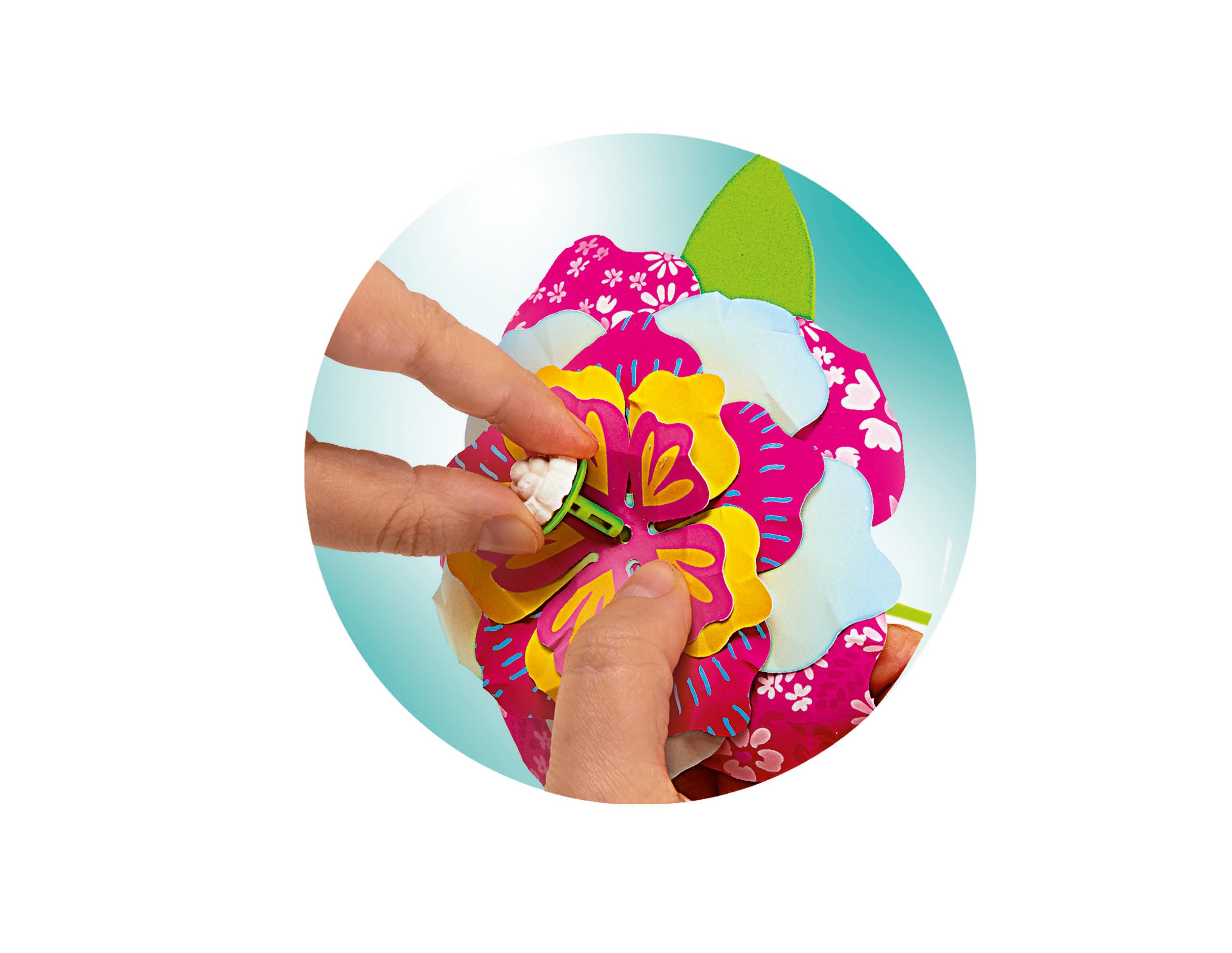 Clementoni - Coffret Kit créatif : Fleurs parfumées - 7 différentes Fleurs à créer - Inclus Outils + Parfums - Jeux Éducatif pour Enfant - Fabriqué en Italie - Dès 7 Ans