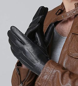 ★新品★アンテプリマ　レザー手袋　羊革　ウール　スエード　リボン　黒　スマホ対応 ☆新品☆アンテプリマ レザー手袋 羊革 ウール スエード リボン