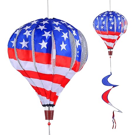 BATTIFE Hot Air Balloon Wind Spinner