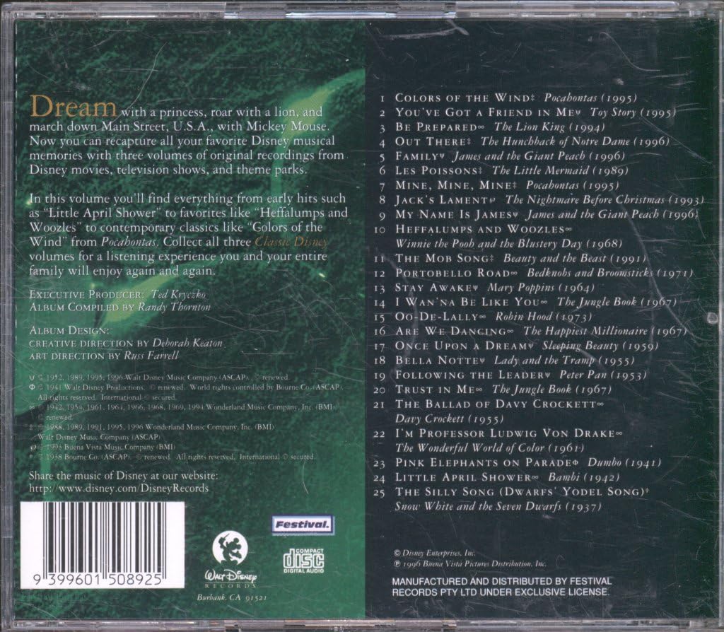 Amazon.com: Classic Disney V.3 : Various Artists: CDs & Vinyl