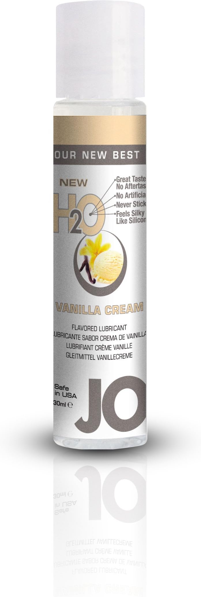 System Jo H2o Flavored Lubricant, Vanilla Cream, 1 Ounce