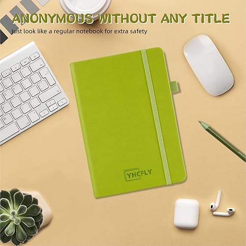 Miniatura 6 de Libro de contraseñas con pestañas alfabéticas, libro de registro organizador de direcciones de Internet y contraseñas, tamaño mediano, diario para