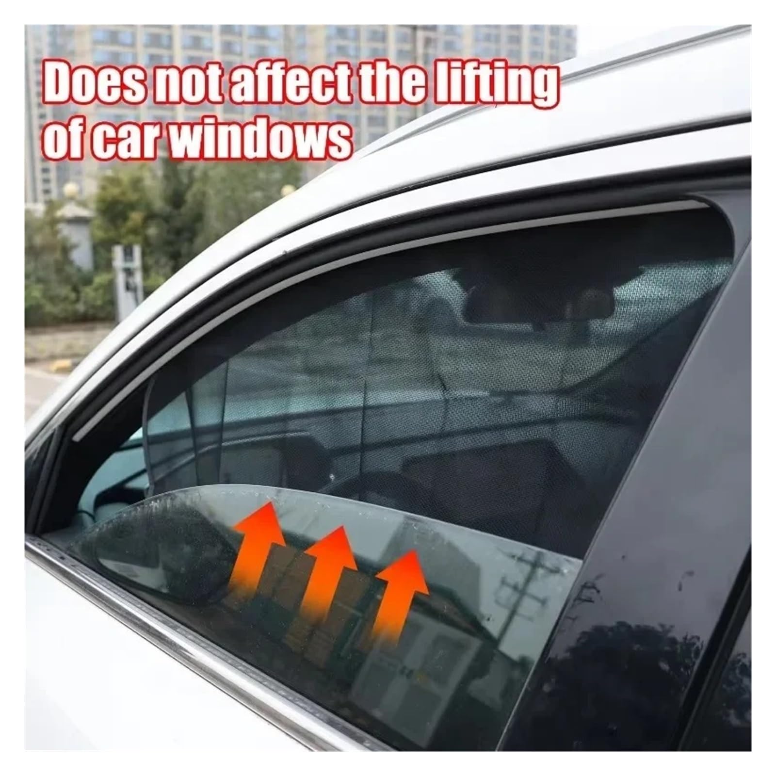 1~4 Cortinas Magnéticas para Parasol De Coche Verano
