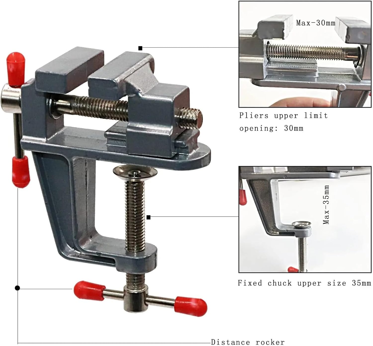 Jeweler Table Clamp Small Hobby Bench Vice Work Vise Mini 1Pcs
