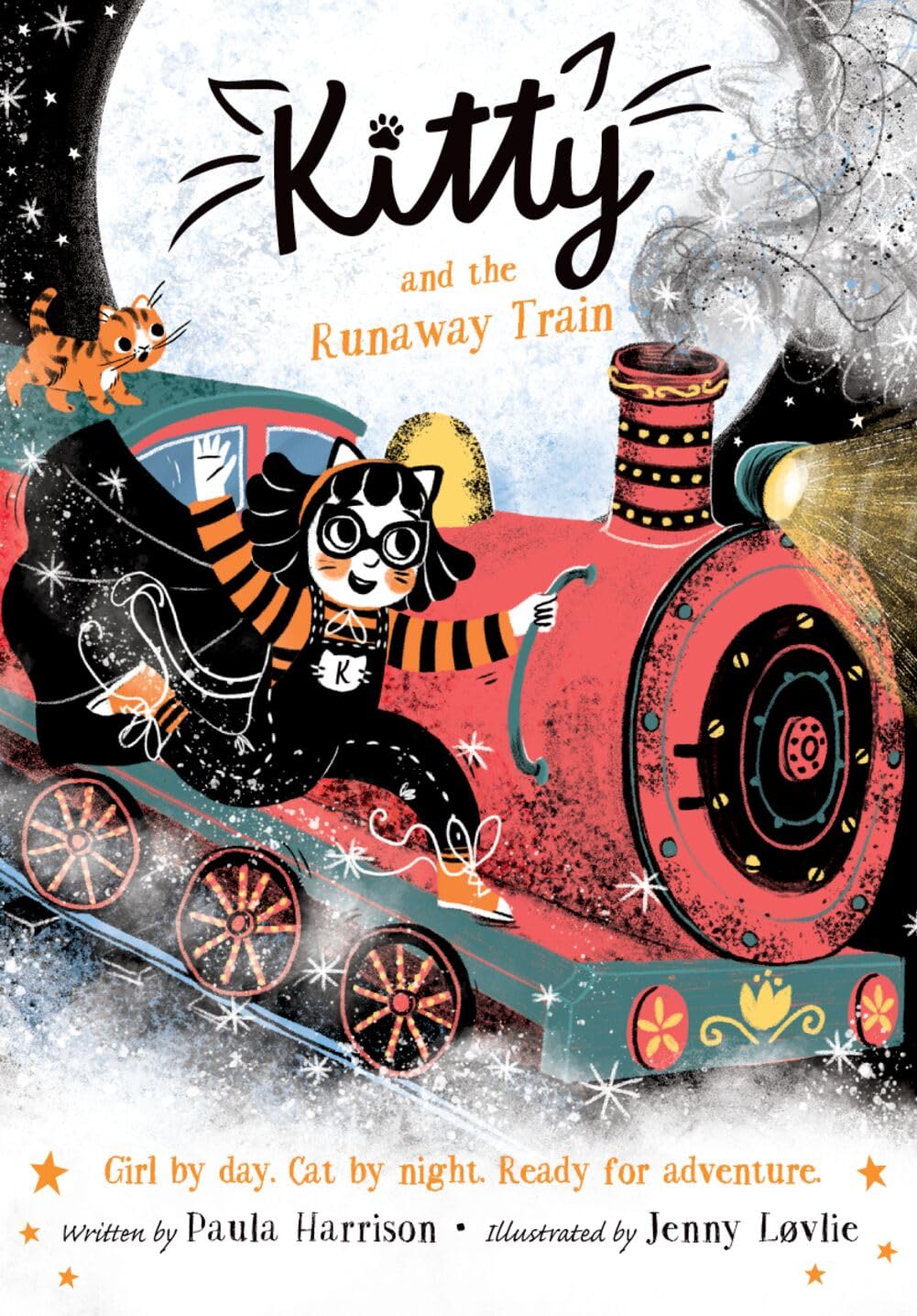 Kitty and the Runaway Train by Paula Harrison, Jenny Lvlie - 9780192784155