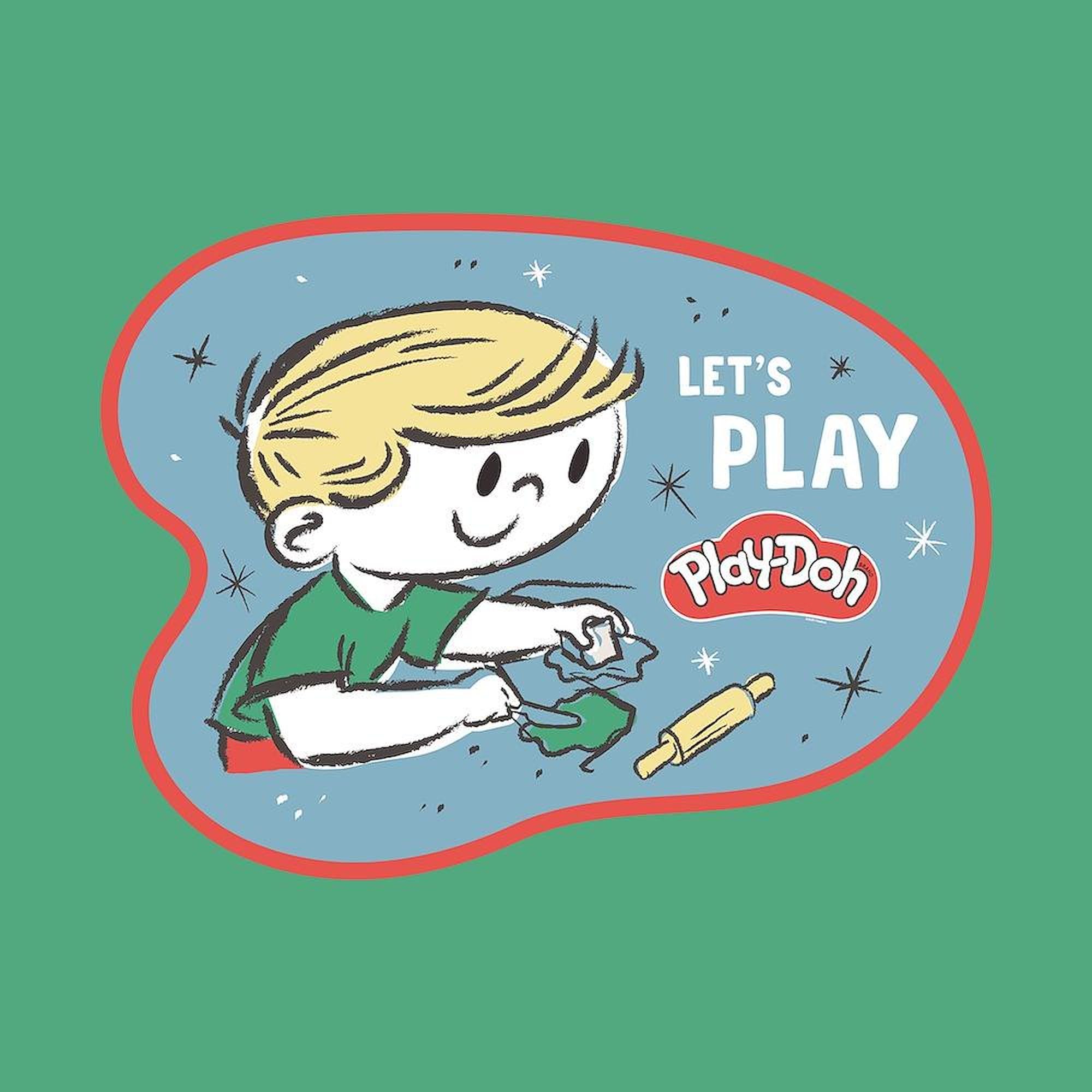 CafePress Play Doh: Let's Play Queen Duvet Cover, Printed Comforter Cover, Unique Bedding