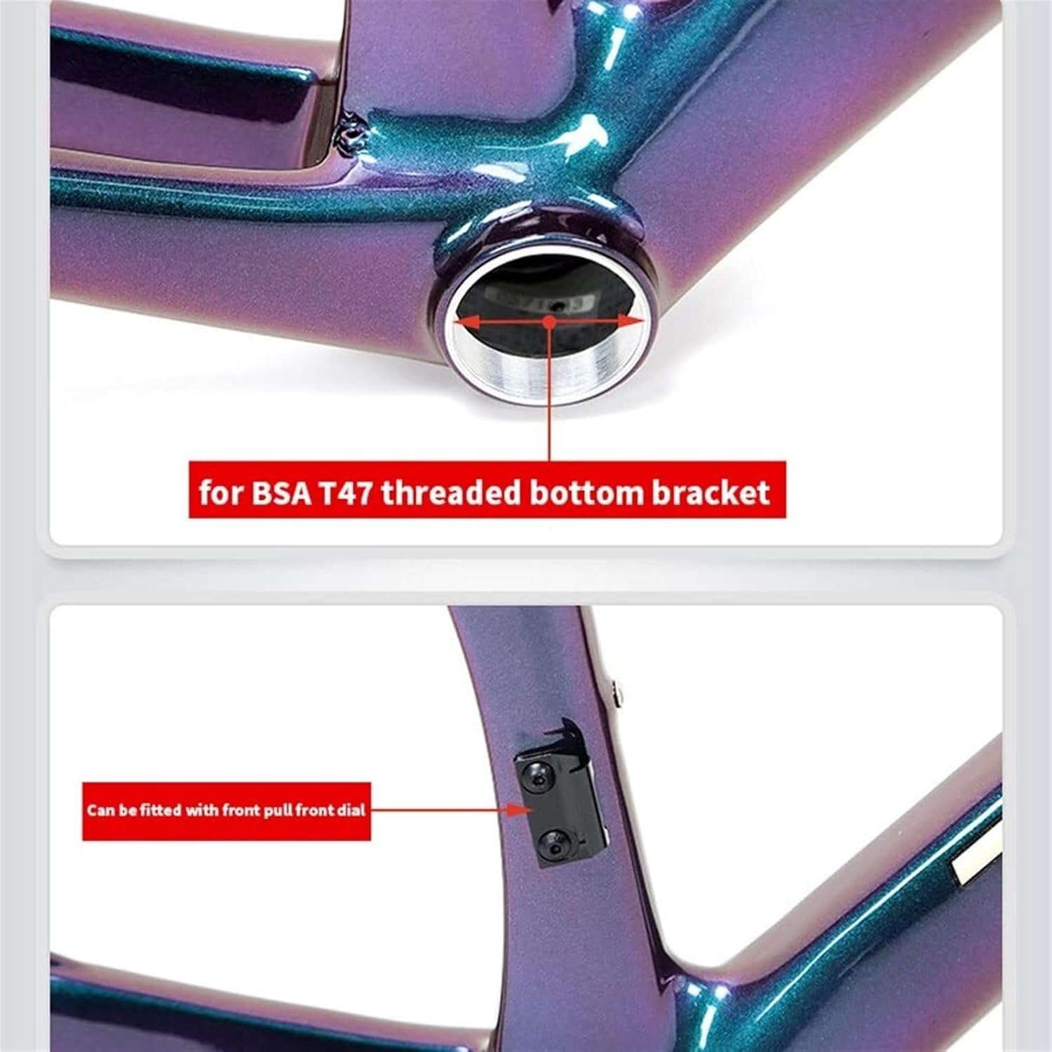 46/48/50/52/54cm Lightweight Wind-Breaking Disc Brake Frame Thru Axle 100/142mm Internal Routing 700c Road Bike Frameset Carbon Racing Frame