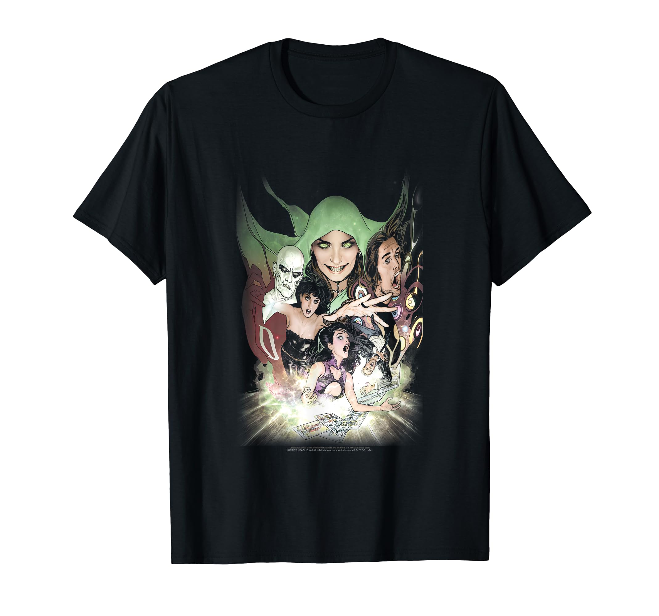 DC Justice LeagueJustice League Dark Cover T-Shirt
