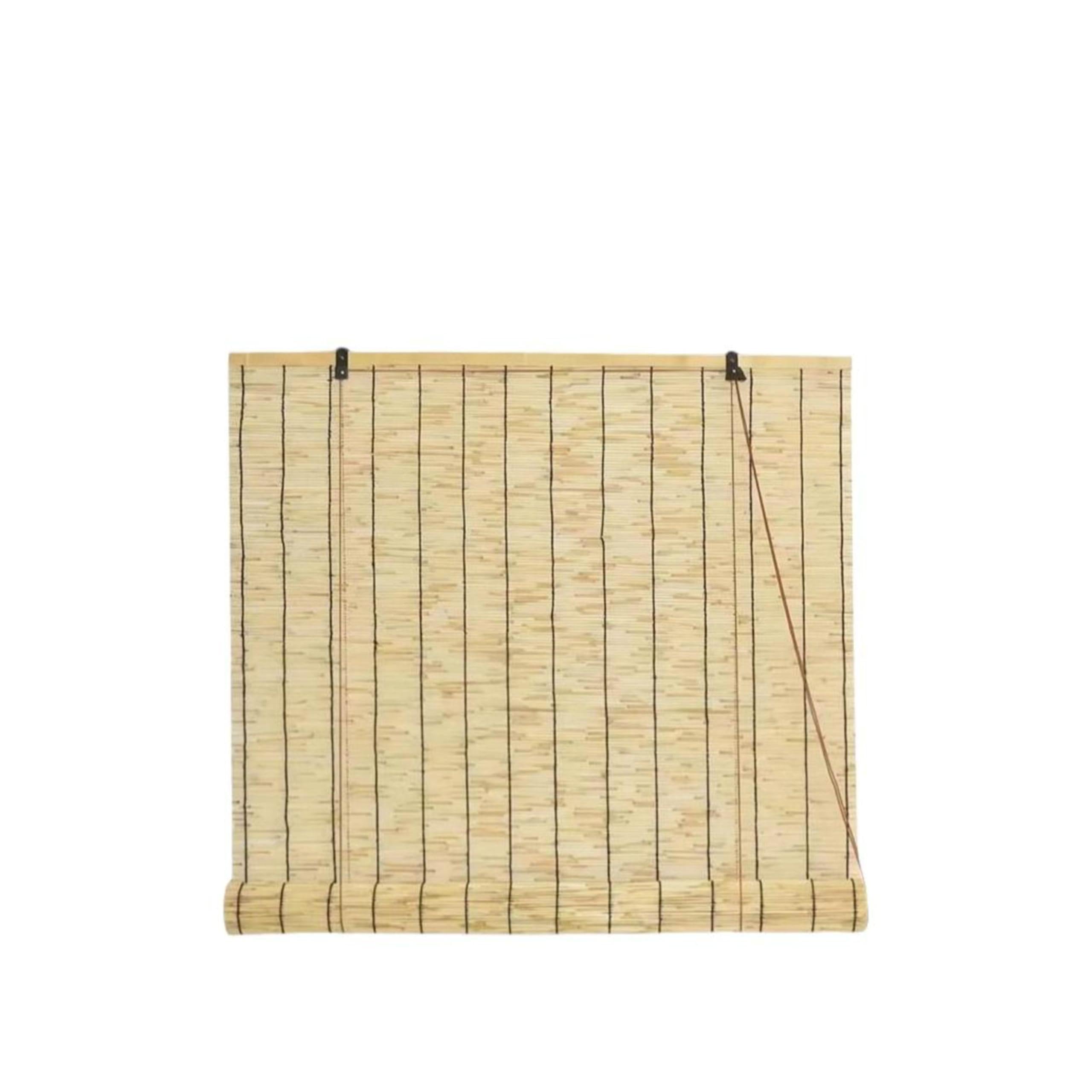 2 Bamboo Curtains, Rattan Shade, Retractable Light & Shade, Outdoor Patio Divider Original Color W120xH200cm-Patio, Lawn & Garden-Outdoor Décor-Outdoor Curtains-image-42