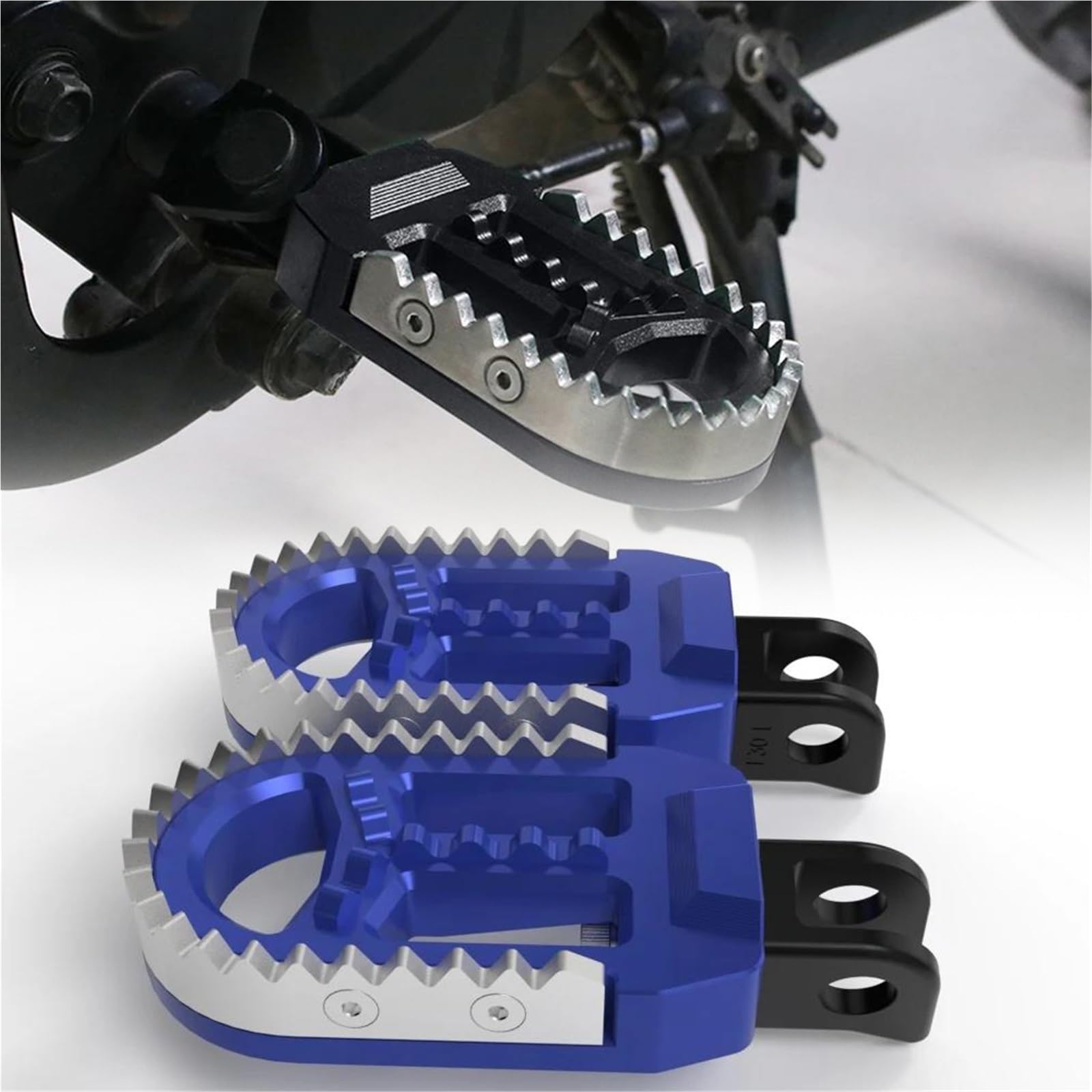 Repose-pieds moto larges pour GSF650 Bandit balades et voyages
